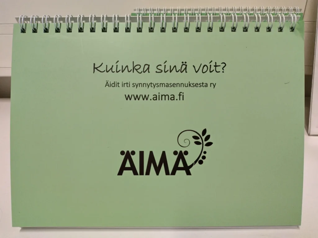 Kuinka sinä voit? - pöytäpuhuja sosiaali- ja terveysalan ammattilaisille (In Finnish and in Swedish)